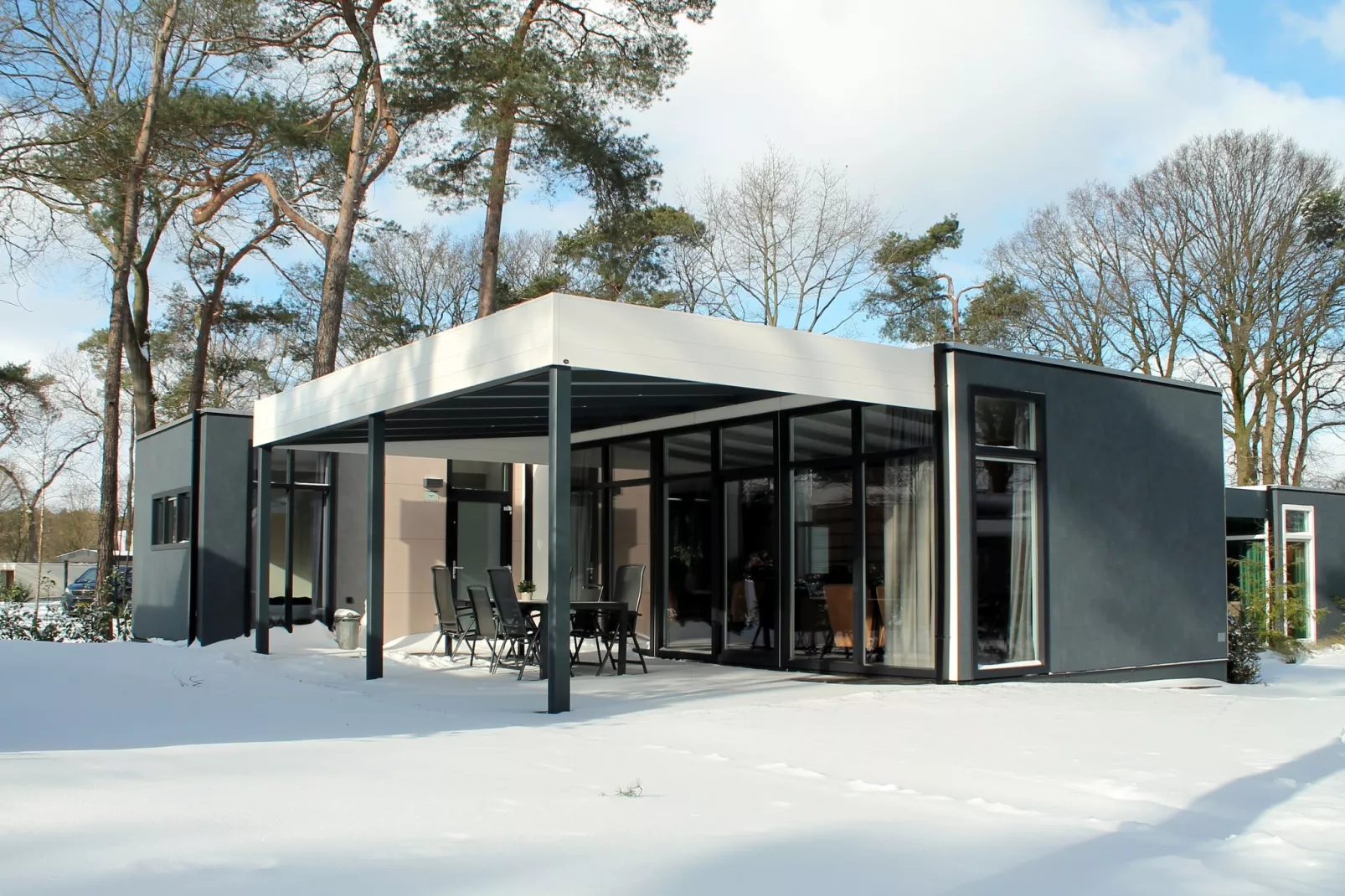 Forest Villa | 2 - 6 people-Exterieur winter