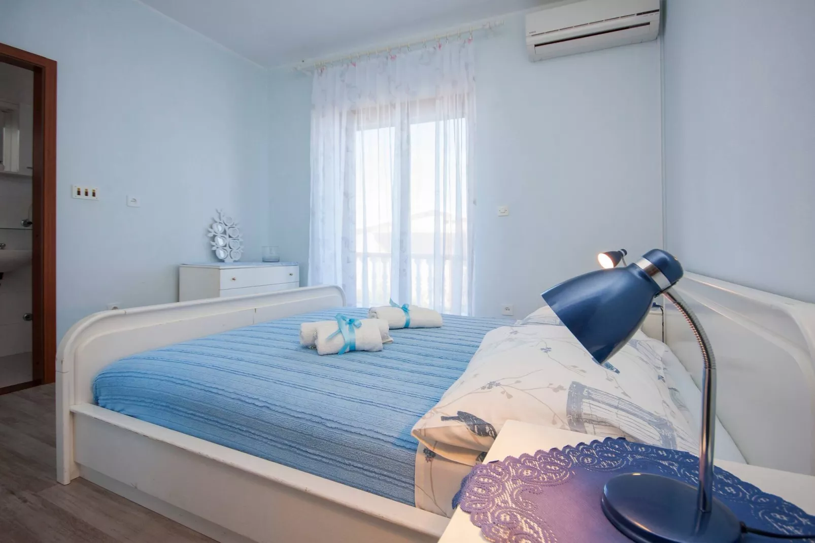 Apartments and Rooms Mikelin - Blue Room 3-Slaapkamer