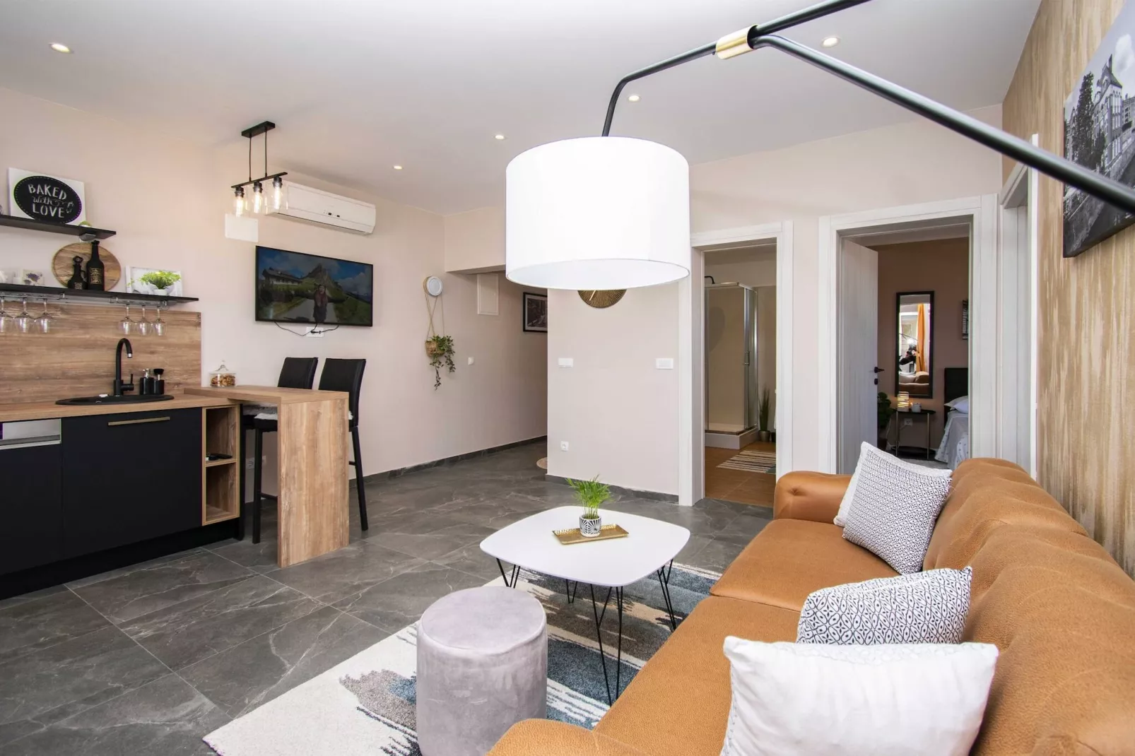 Garden Boutique Apartments - Diora-Woonkamer