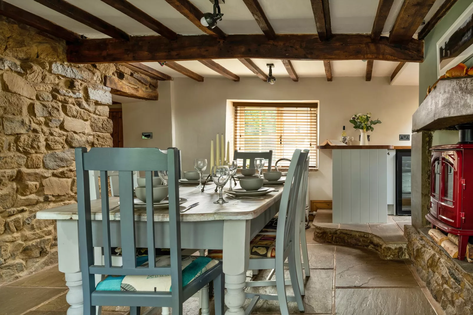 Wye Head Cottage-Eetkamer