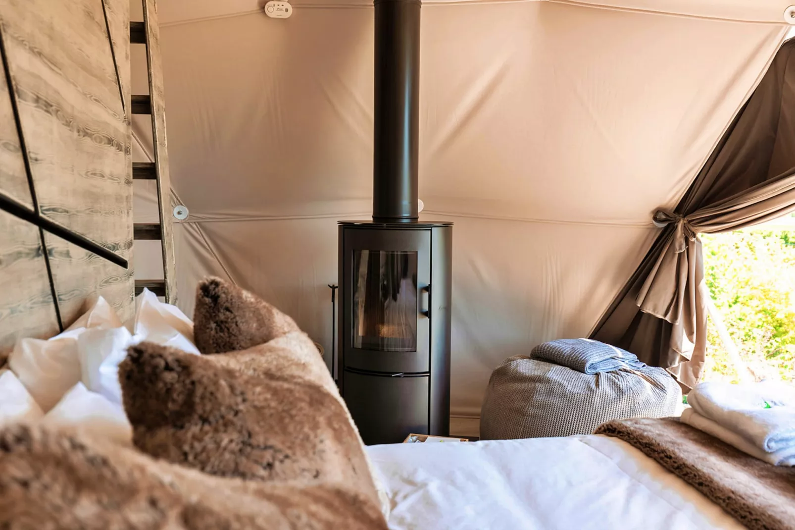 Scotney Luxury Dome-Slaapkamer