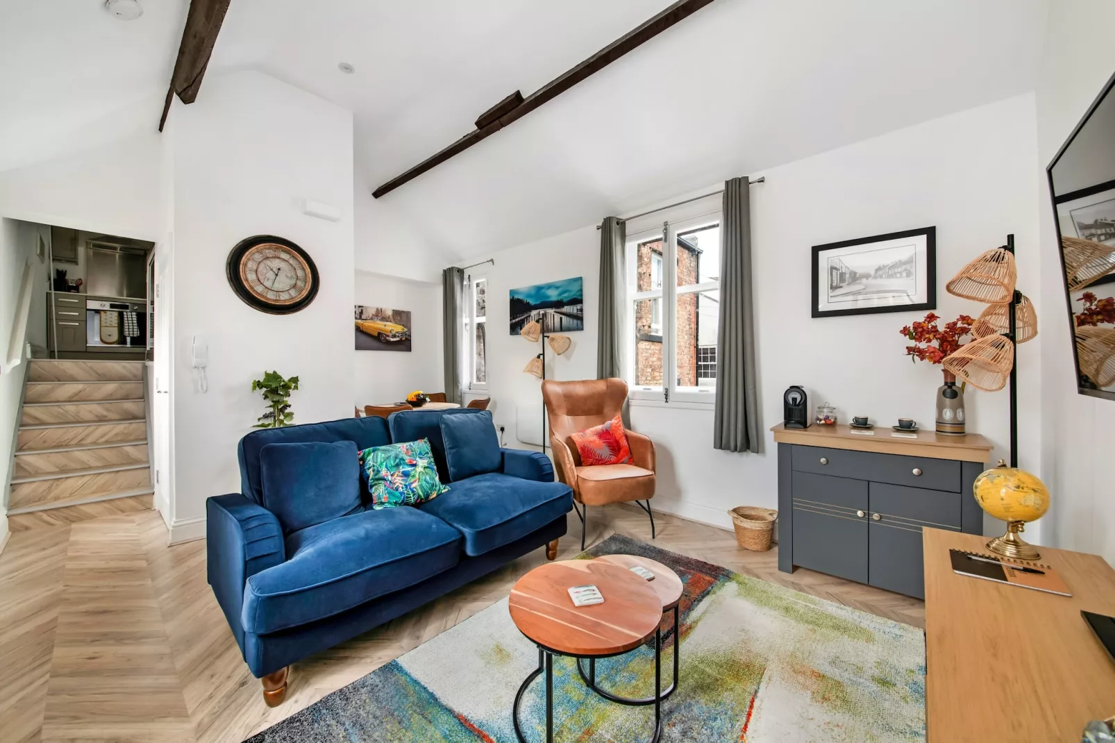 The Bank House-Woonkamer
