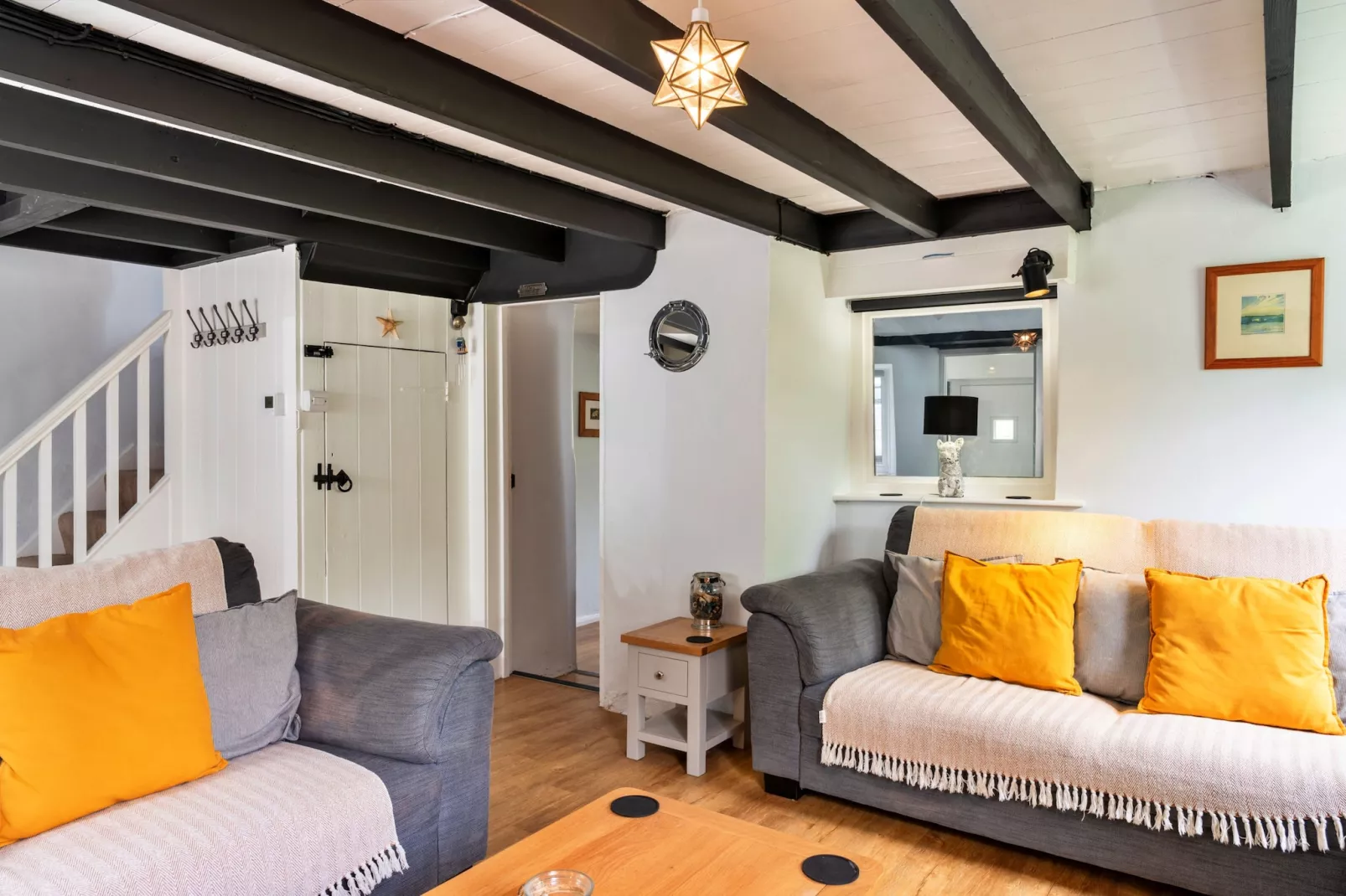 Porth Cottage-Woonkamer