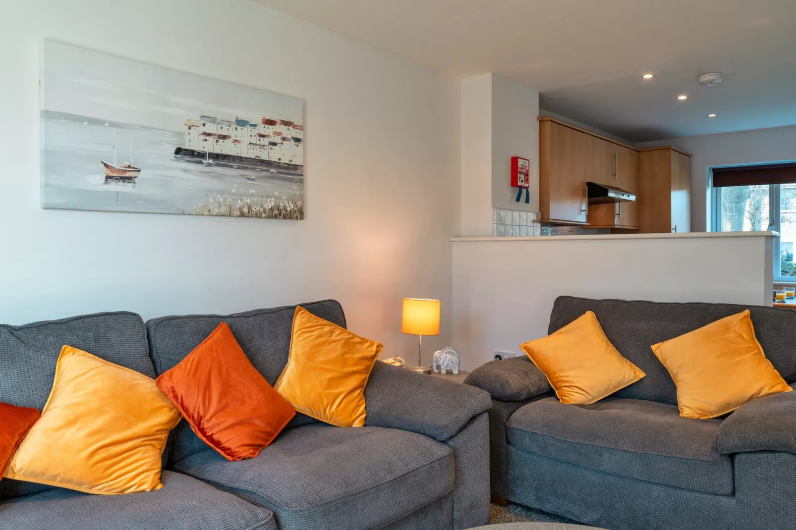 Carworgie Cottage-Woonkamer