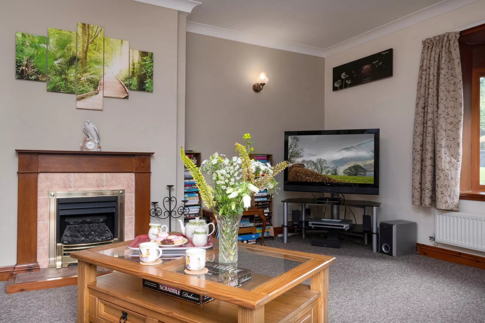 The Grove Annexe-Woonkamer
