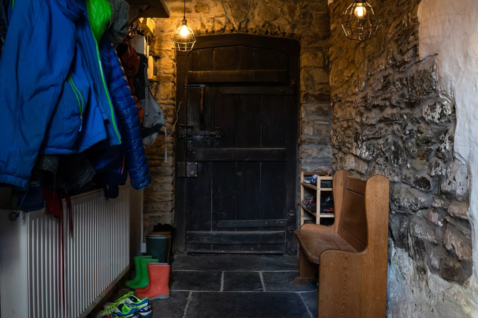 Lower Aylescott Farmhouse-Hal-ontvangst
