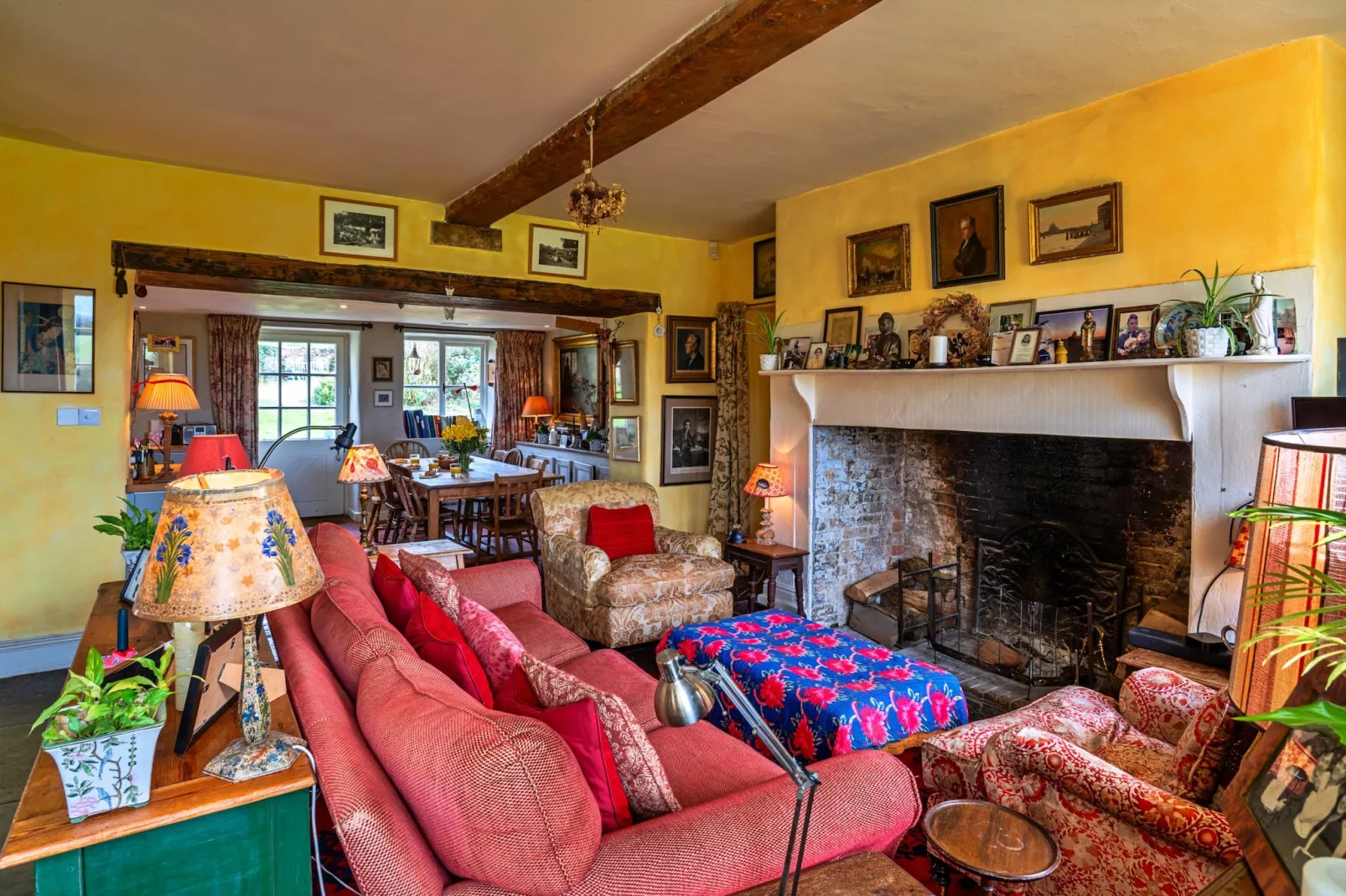 New Park Farm-Woonkamer