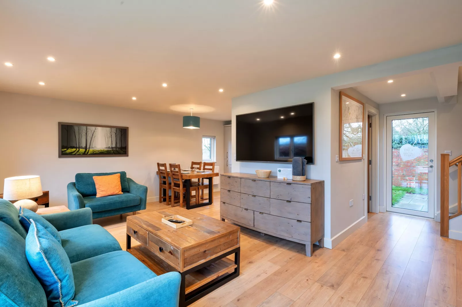 Acorn Cottage-Woonkamer