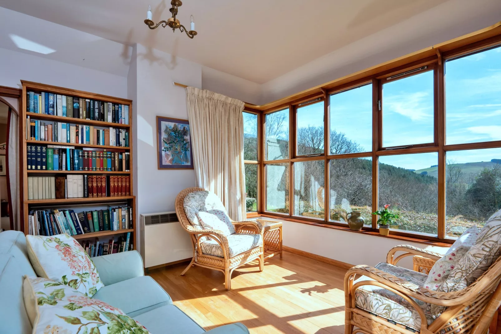 Cwmfron House-Woonkamer