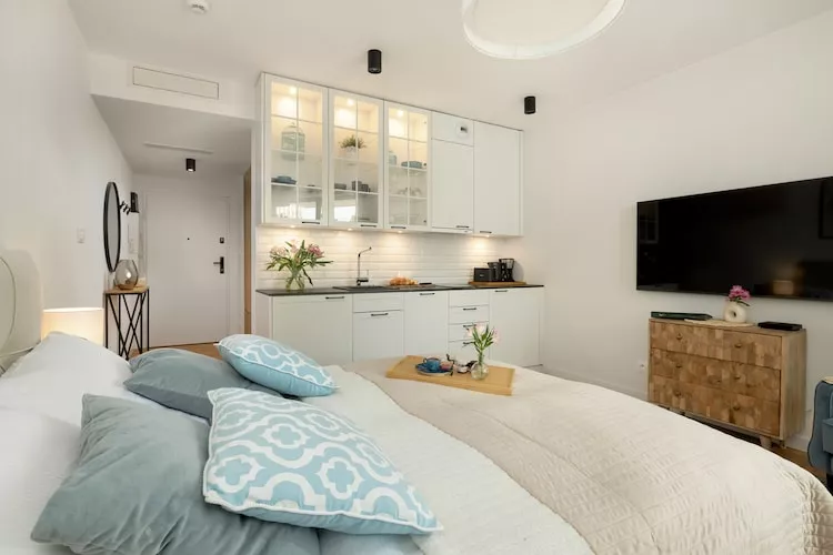 Apartament Mazowiecka 2A Nr 317 Pobierowo-Woonkamer