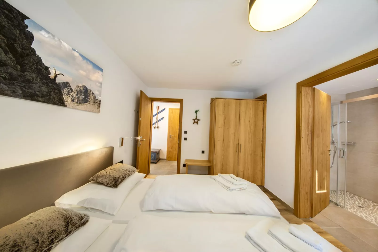 Nationalpark Chalet Bachmayrspitze-Slaapkamer