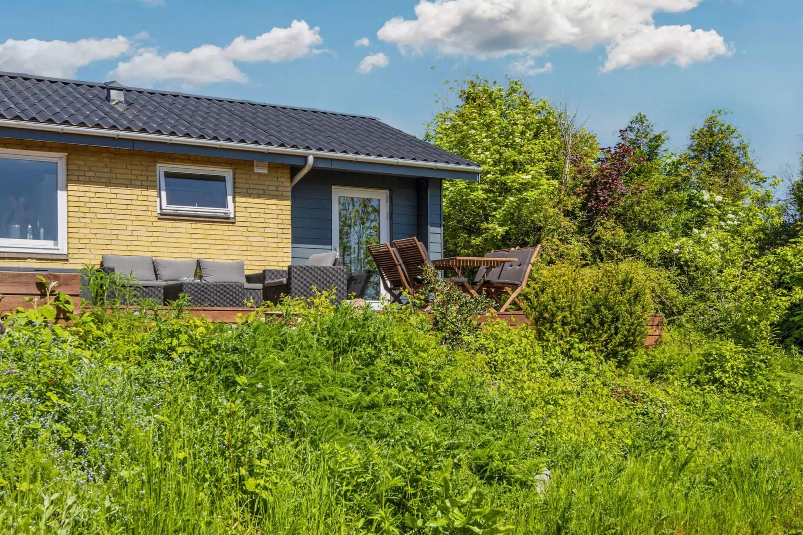 8 persoons vakantie huis in Rønde-Uitzicht