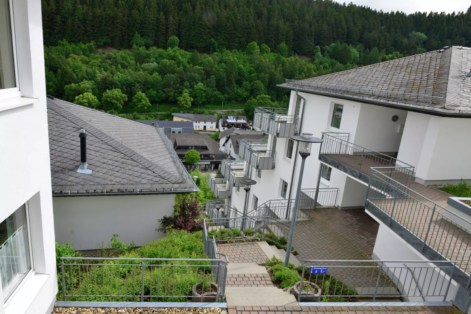 Residenz Mühlenberg-Uitzicht zomer