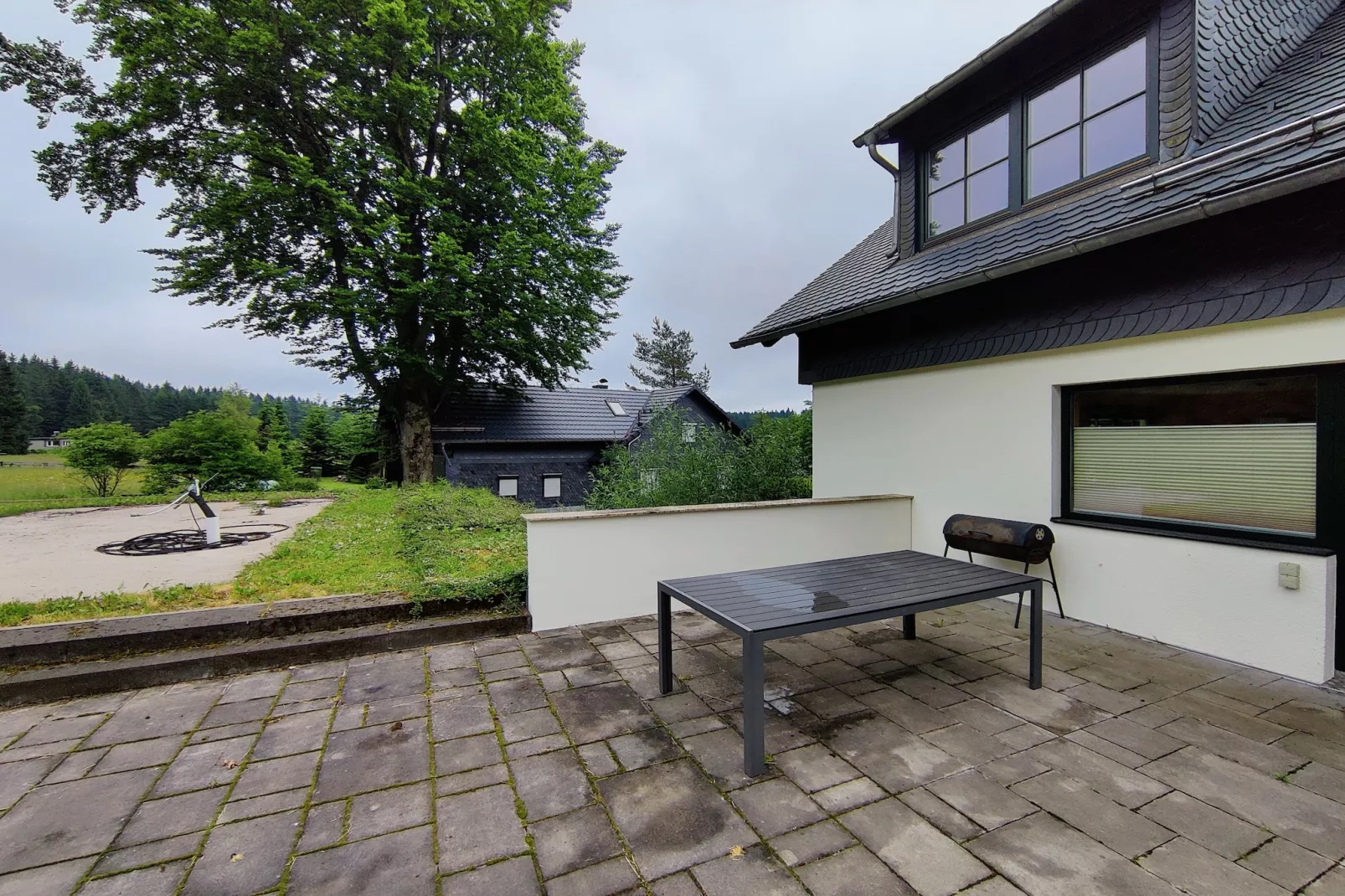 Dreistromstein-Terrasbalkon