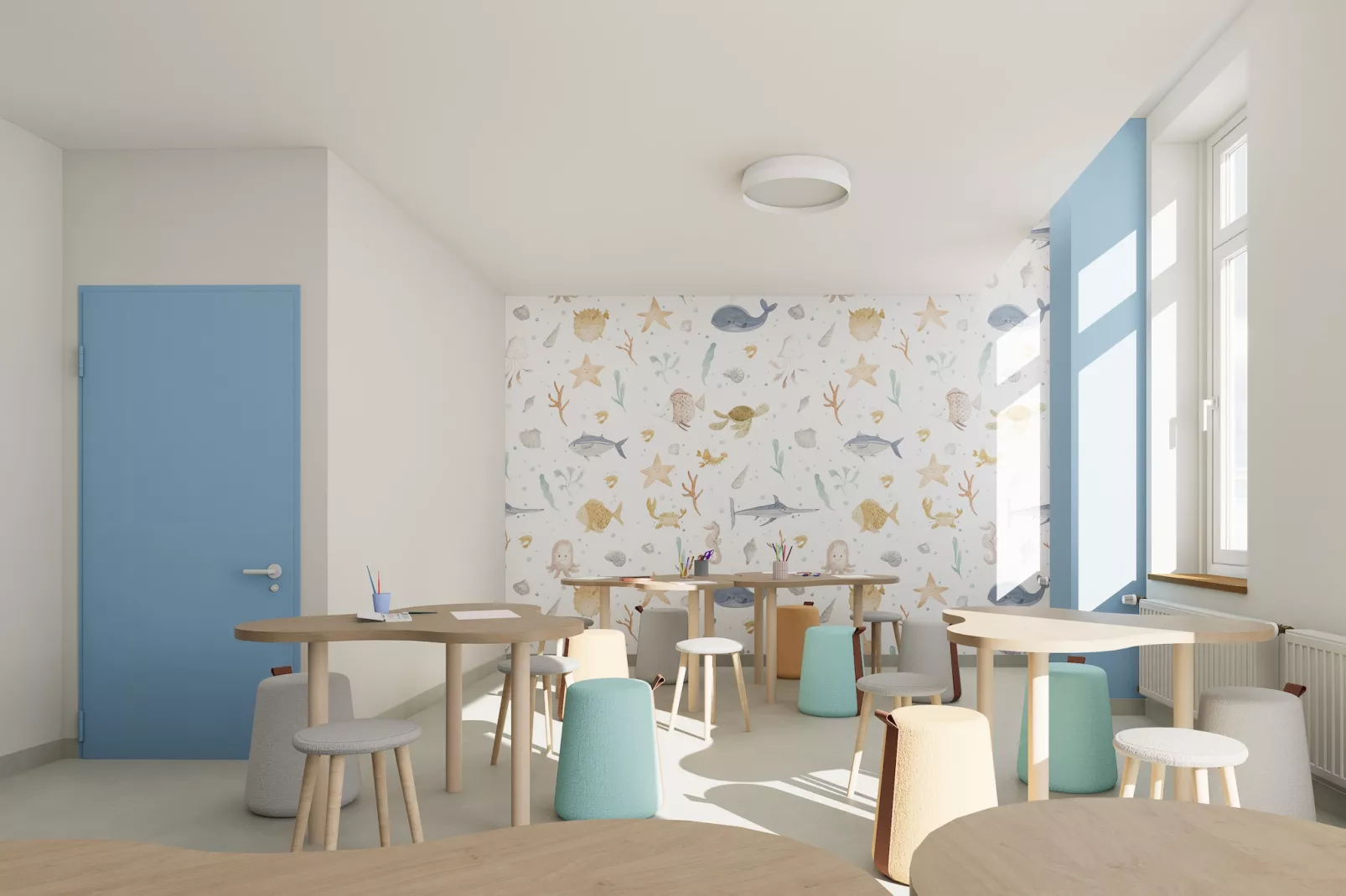 IFA Binz Ferienpark -2 Raum App 39 qm-Parkfaciliteiten