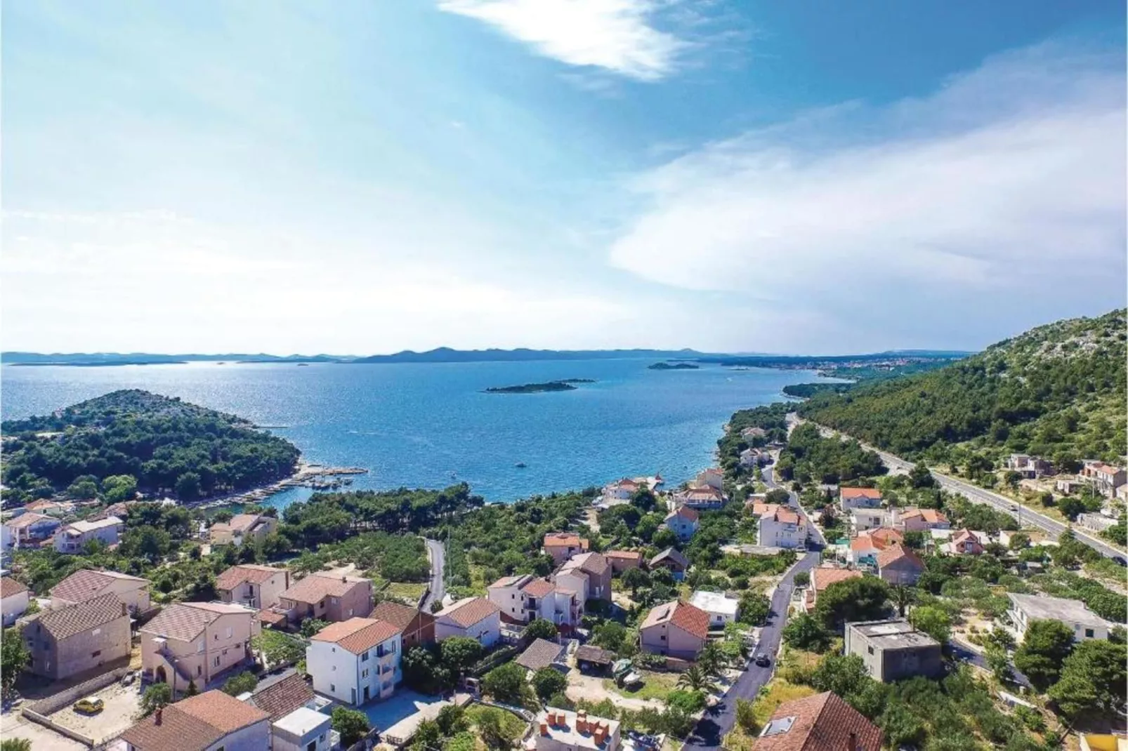 Villa Pištan-Gebieden zomer 20km