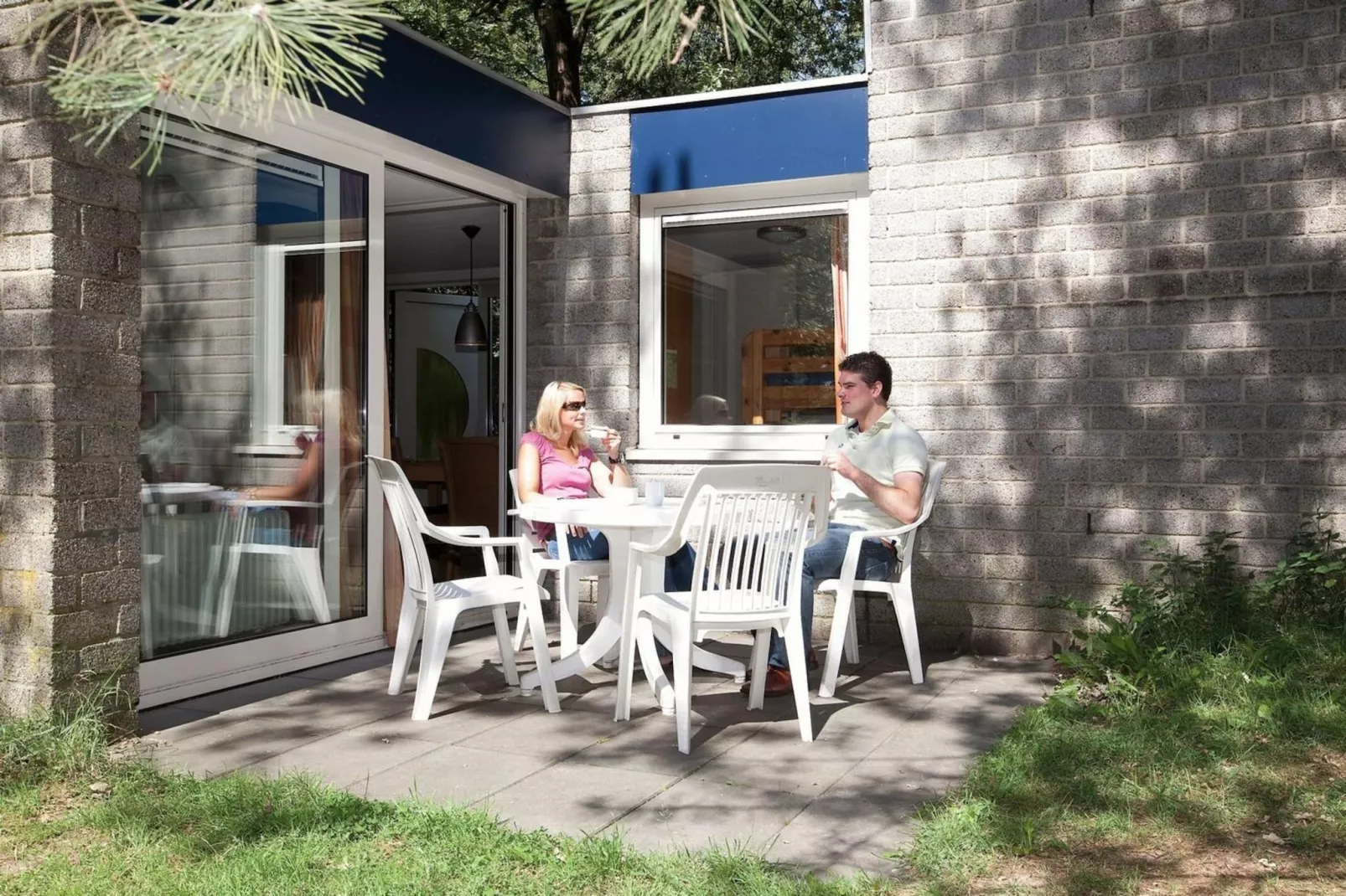 Vakantiepark de Berkenhorst 2-Terrasbalkon
