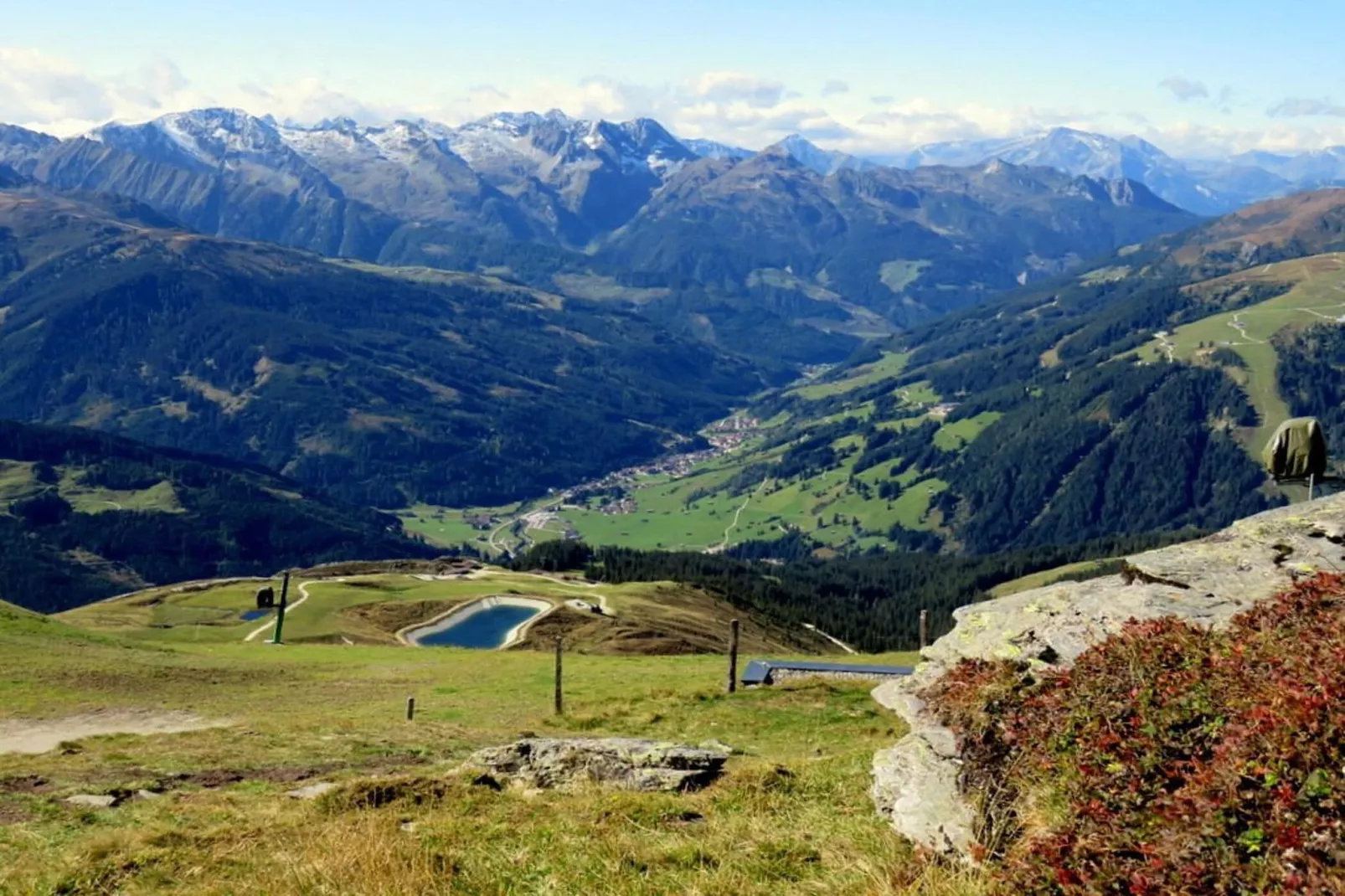 Merlenhütte-Gebieden zomer 5km