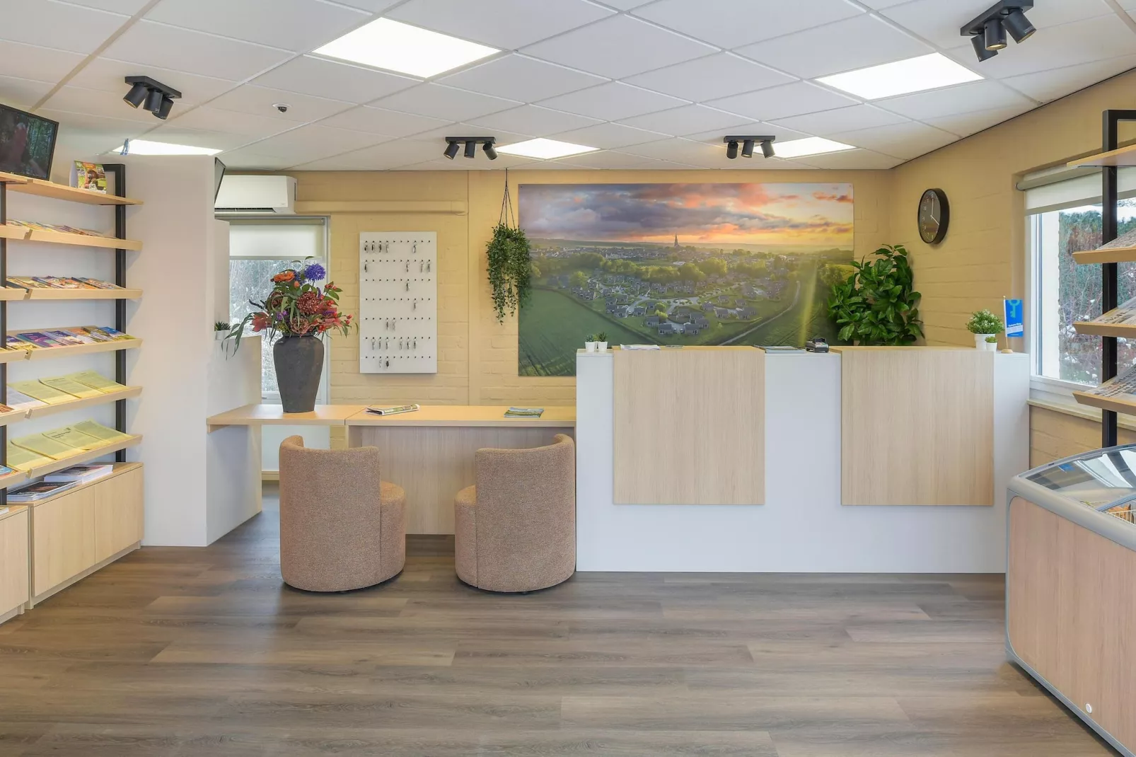 Vakantiepark Reevallis 2-Hal-ontvangst