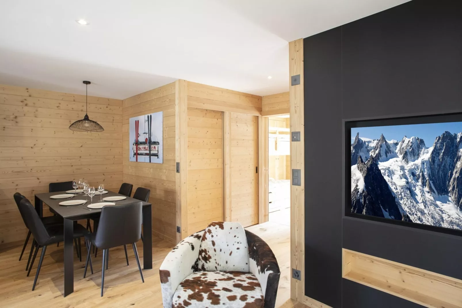 Polaris 1 005 - LUXE & SKI LIFT apartment 6 pers-Eetkamer
