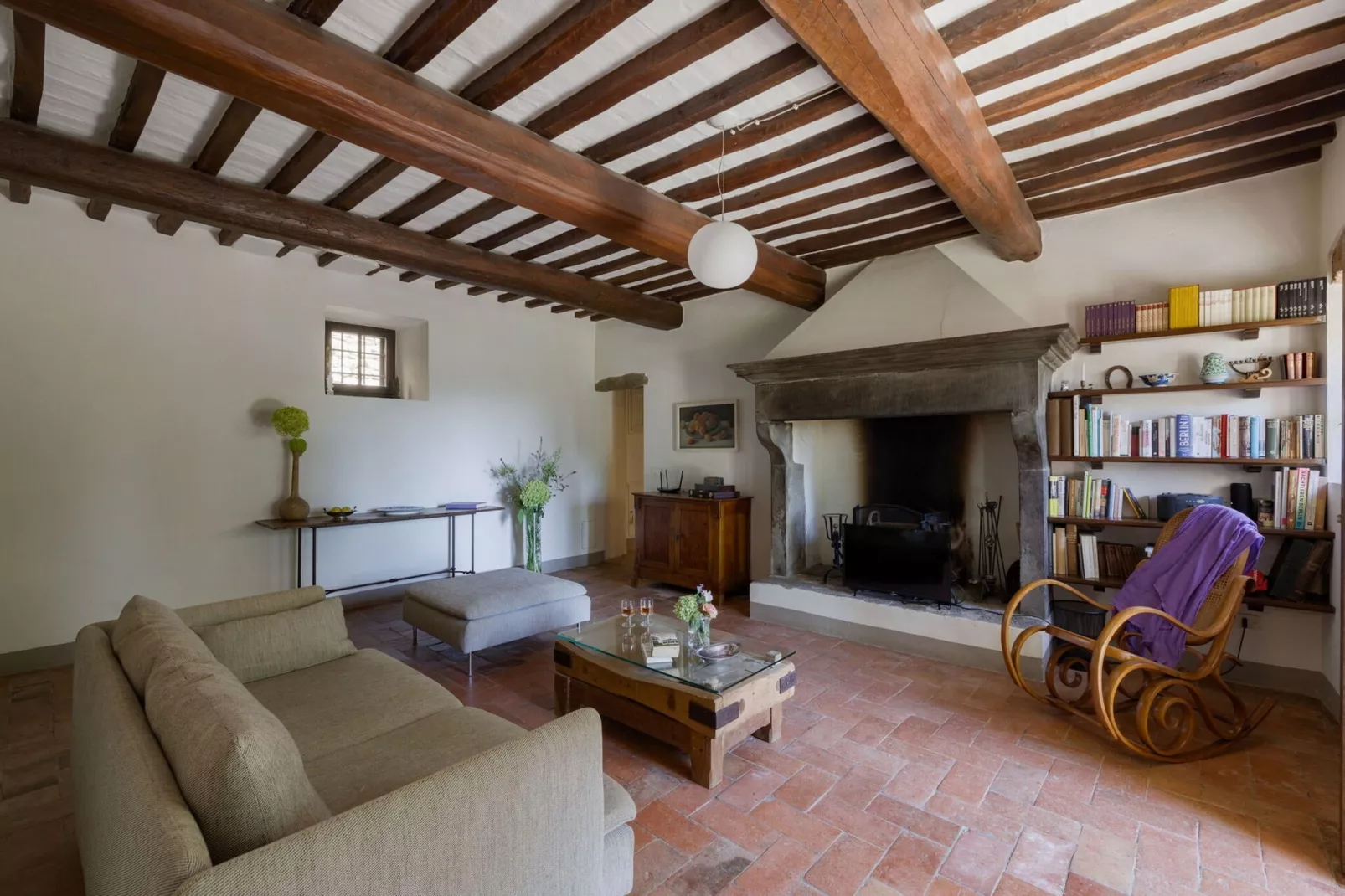 Villa delle Rose-Woonkamer