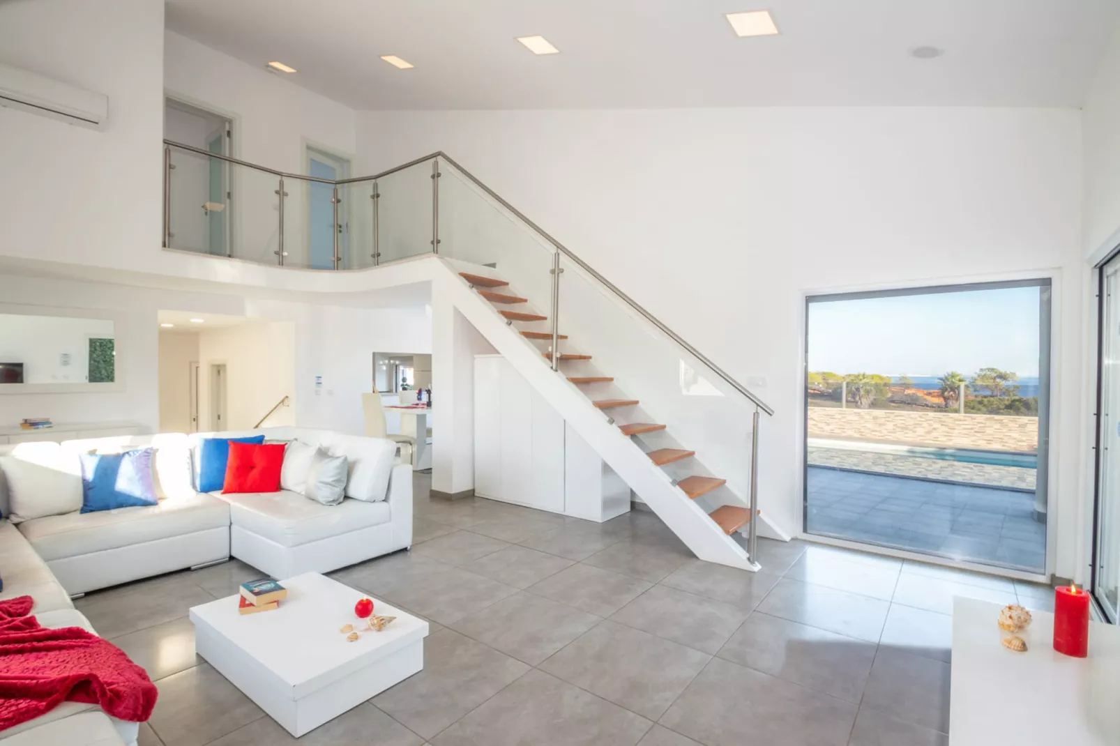 Villa Praia-Woonkamer