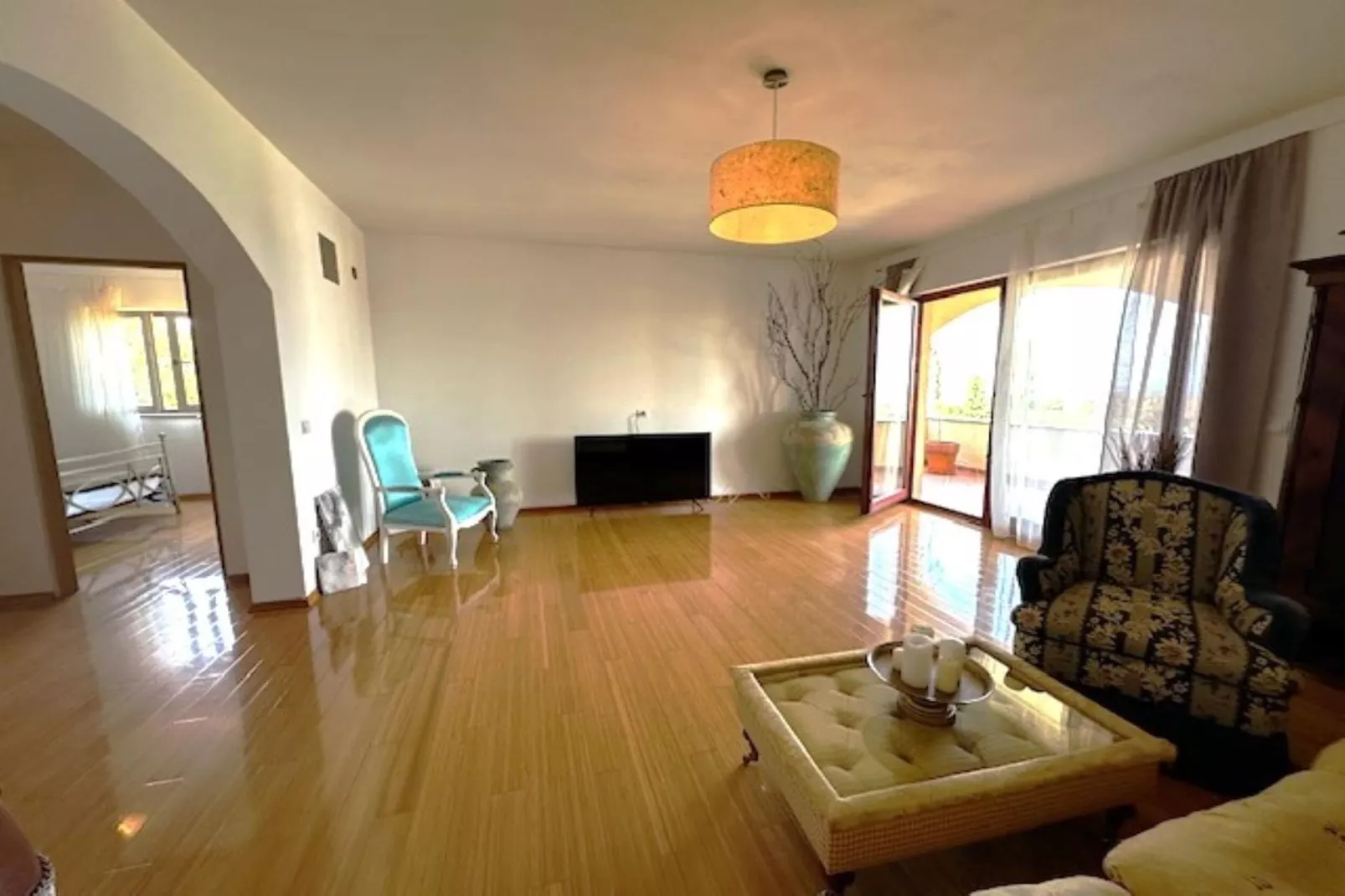 Apartment Branko I in Porec, Istria-Woonkamer