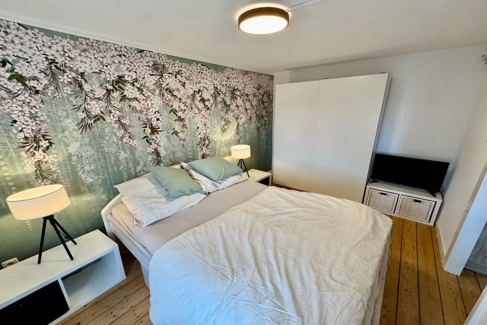 Schöne Ferienwohnung in Geesthacht-Slaapkamer