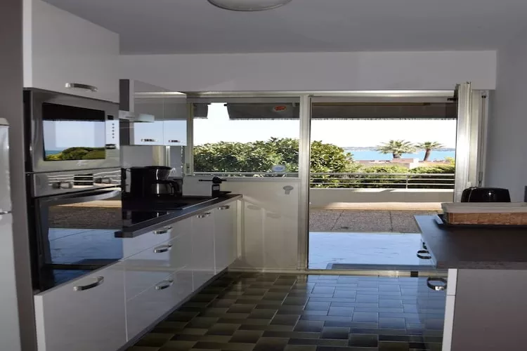 Vue Mer à Golfe-Juan Proche Cannes Plage et Garage-Keuken