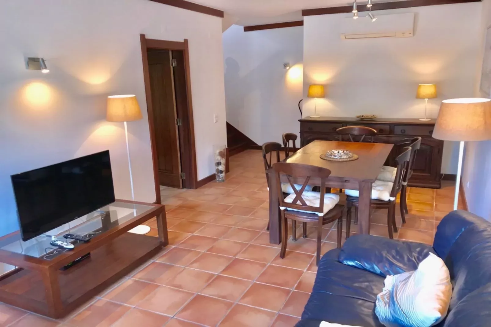 45 Terraços de Benagil (Casa Céu Azul)-Woonkamer