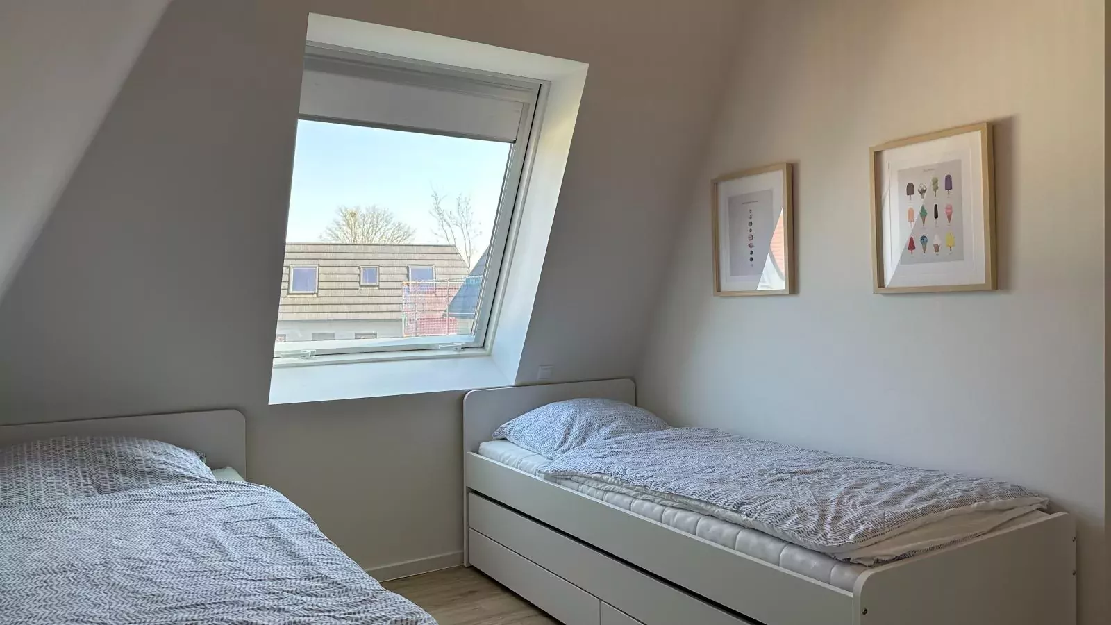 FeWo Schulzenhufe an der Ostsee-Slaapkamer