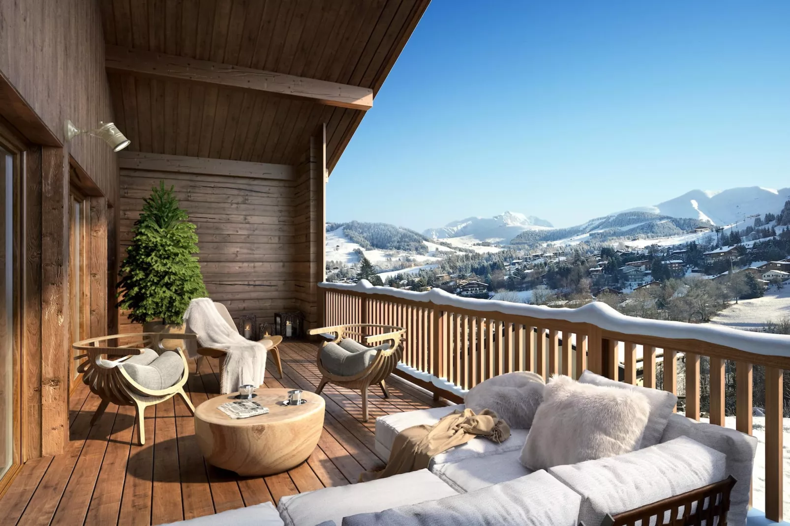MEGEVE L’Eclat des Vériaz-A24S-Terrasbalkon