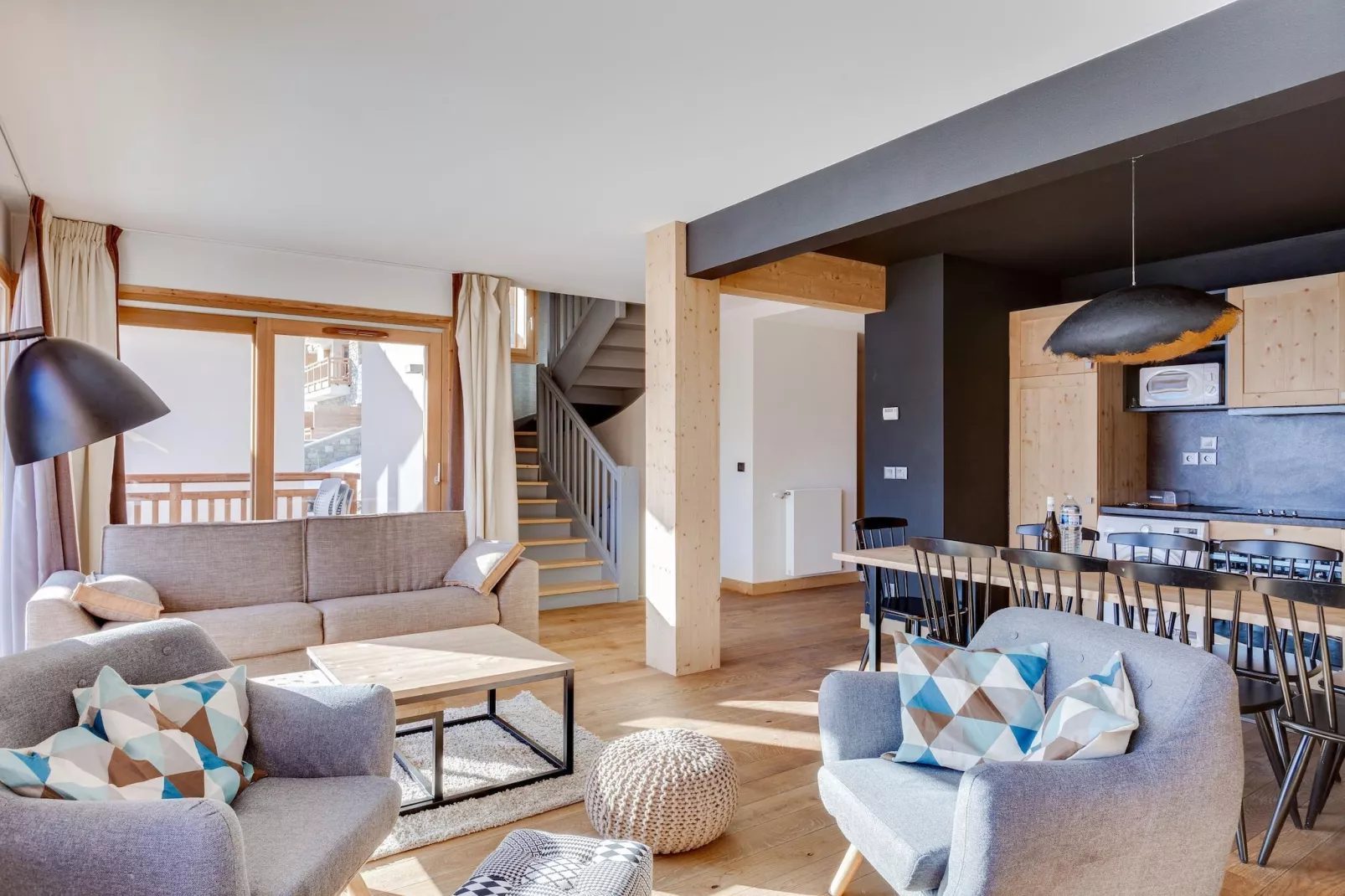 COMBLOUX Les Fermes du Mont Blanc - C61P-Woonkamer