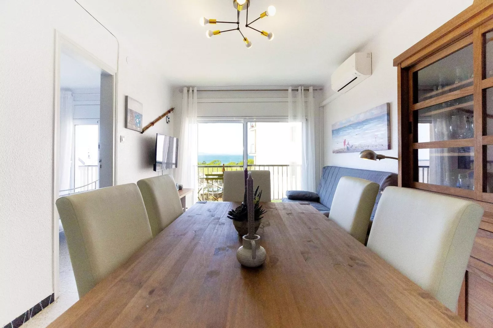 1221 MOLINO 60 m Playa-Eetkamer