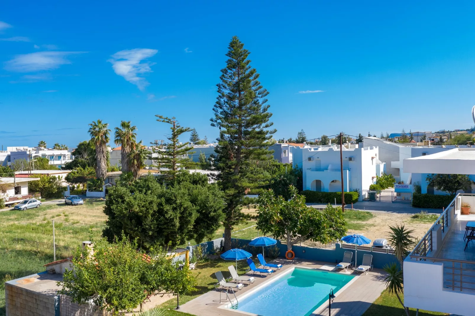 Spyros Villa Apartment 3-Zwembad