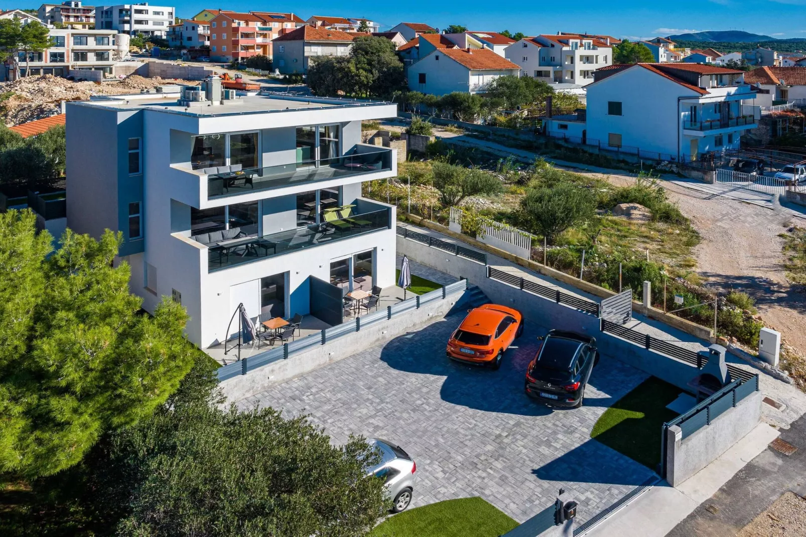 Apartments Velic - Two bedroom apartment A-Buitenkant zomer