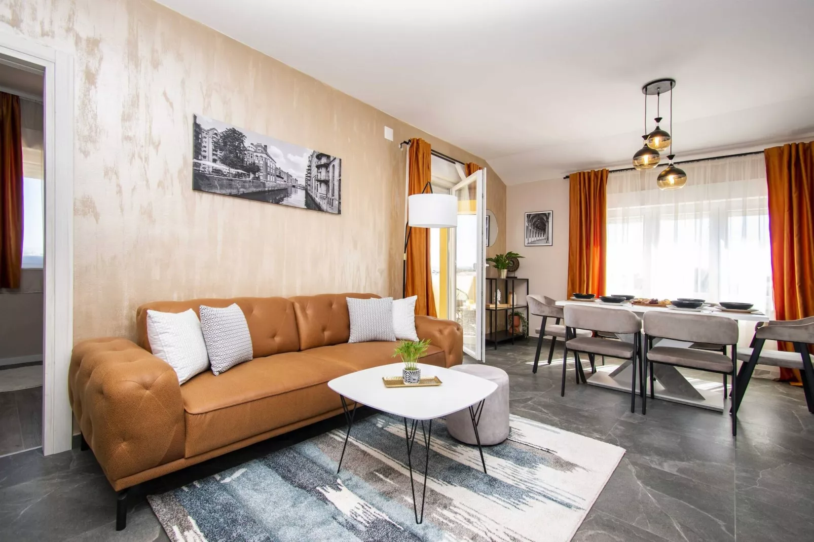 Garden Boutique Apartments - Diora-Woonkamer