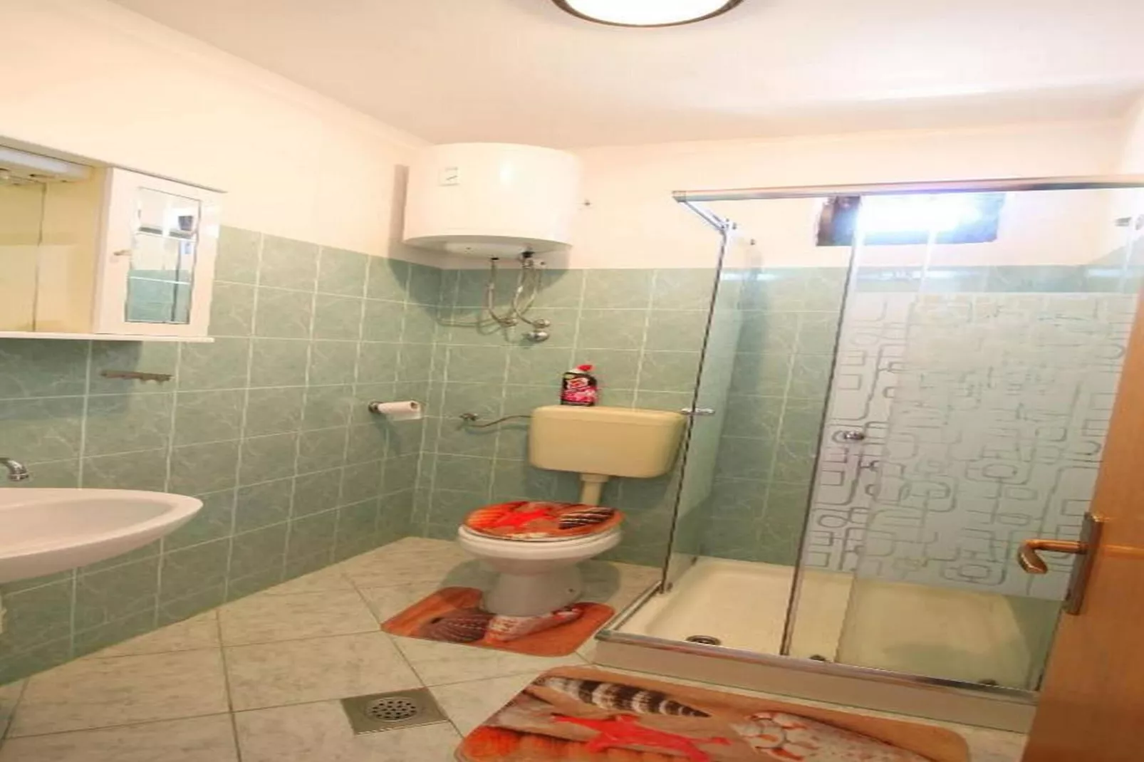 Apartments Dubravica - studio apartment-Badkamer