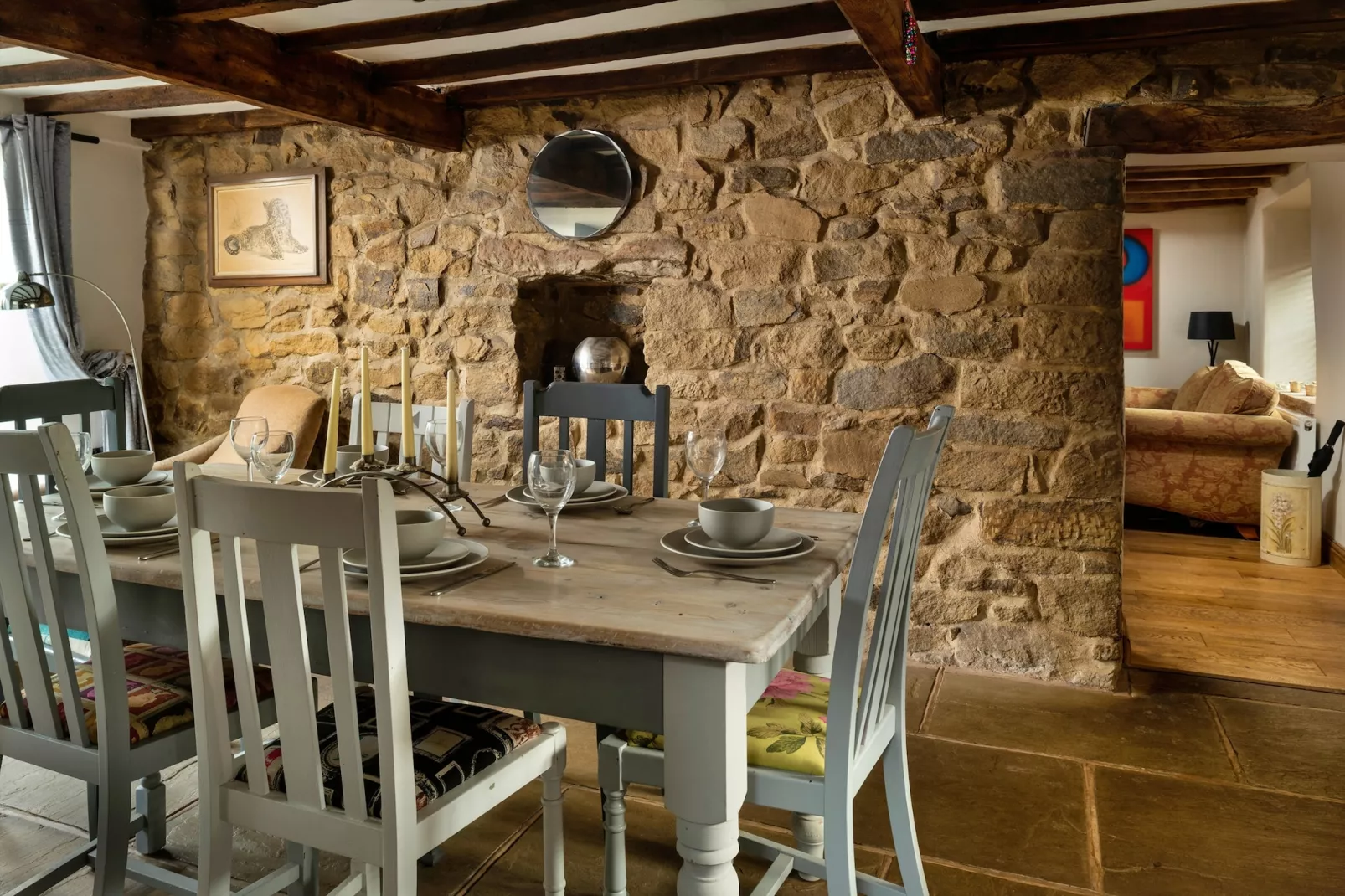 Wye Head Cottage-Eetkamer