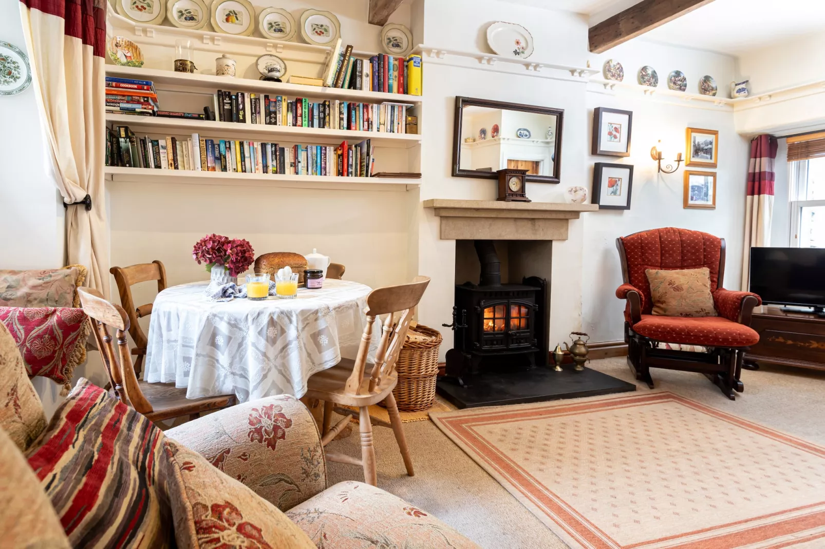 Garden Cottage-Woonkamer