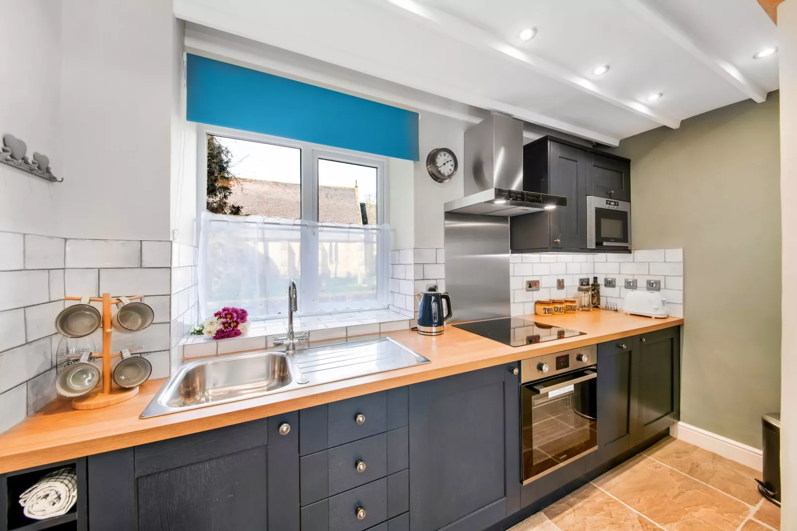Tyg Cottage near Fountains Abbey & Brimham Rocks-Keuken
