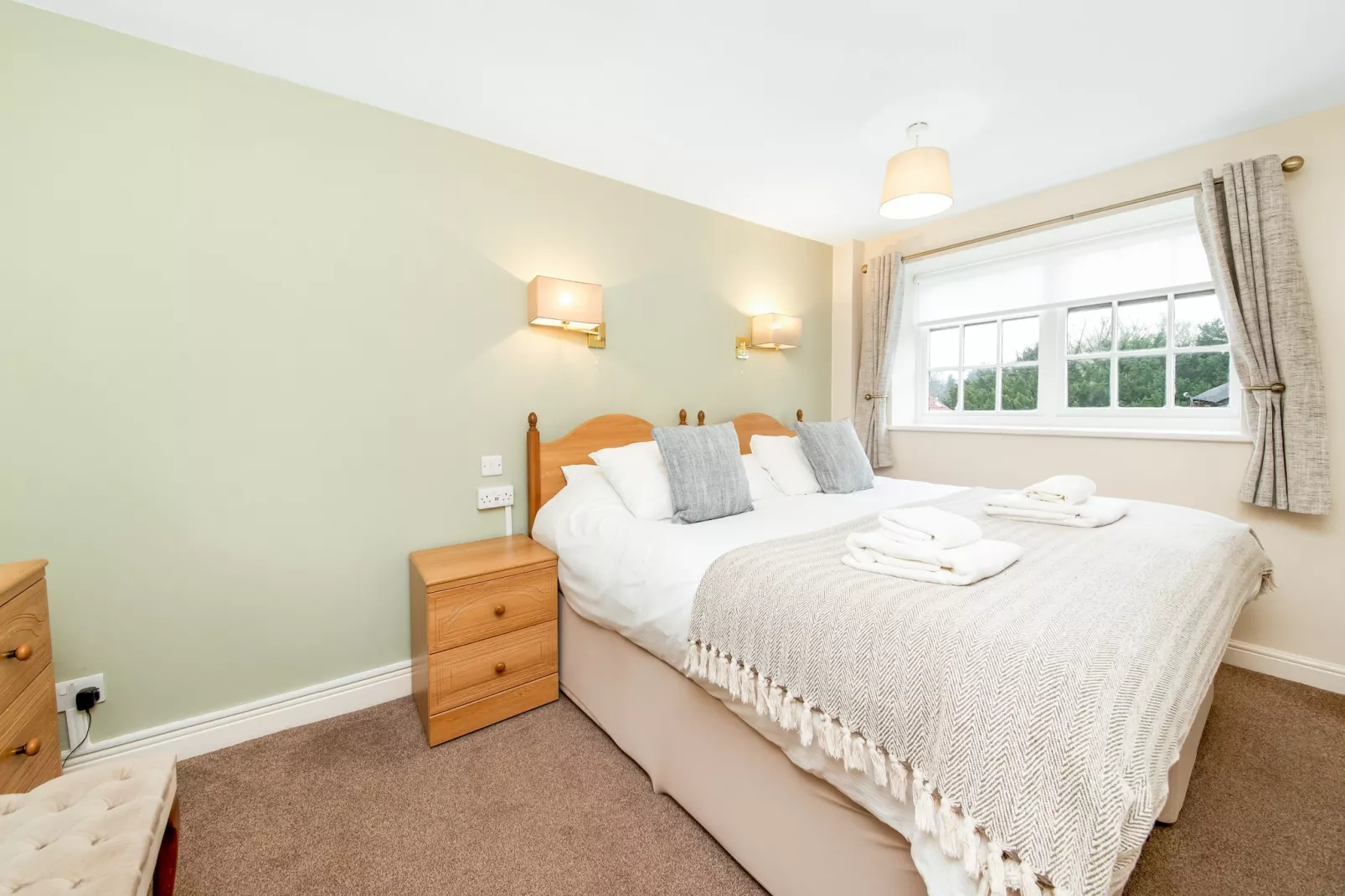 Swaledale Hall Cottage-Slaapkamer