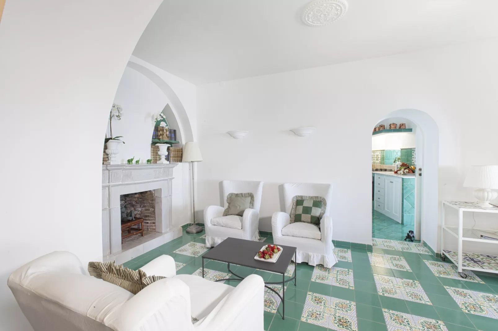 Villa San Montano-Woonkamer
