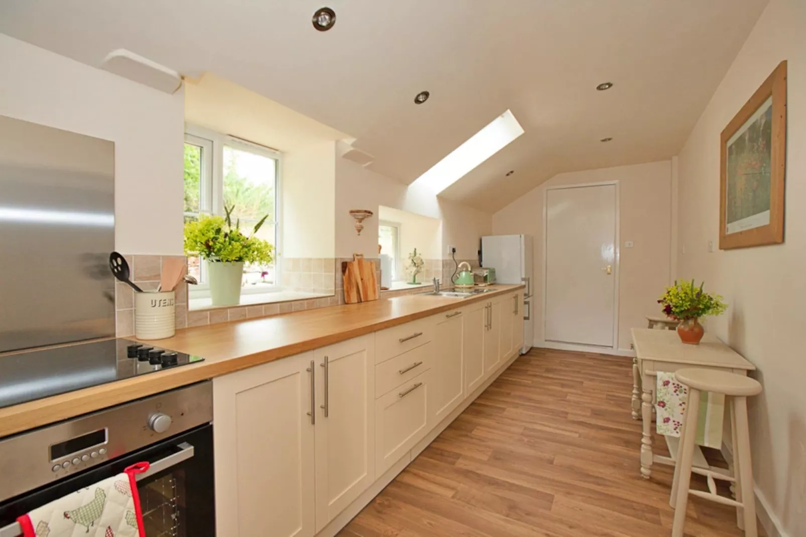 The Cottage, Shortflatt Farm-Keuken