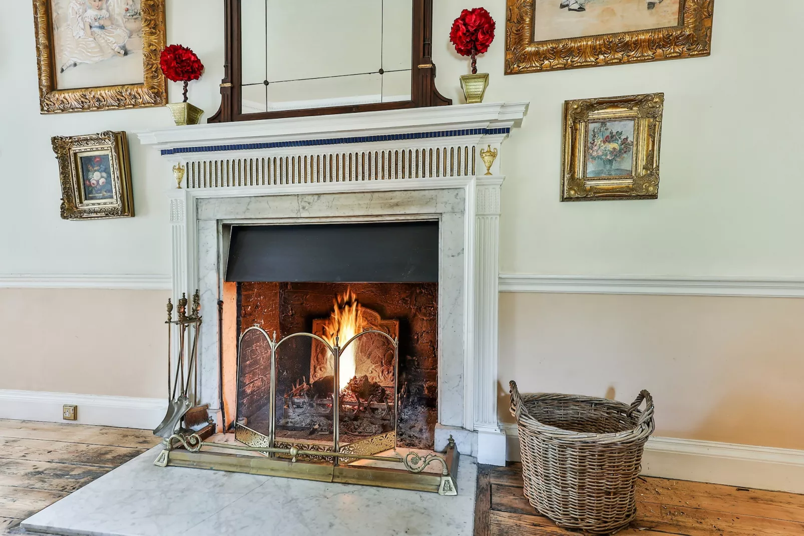 Walcot Hall-Woonkamer