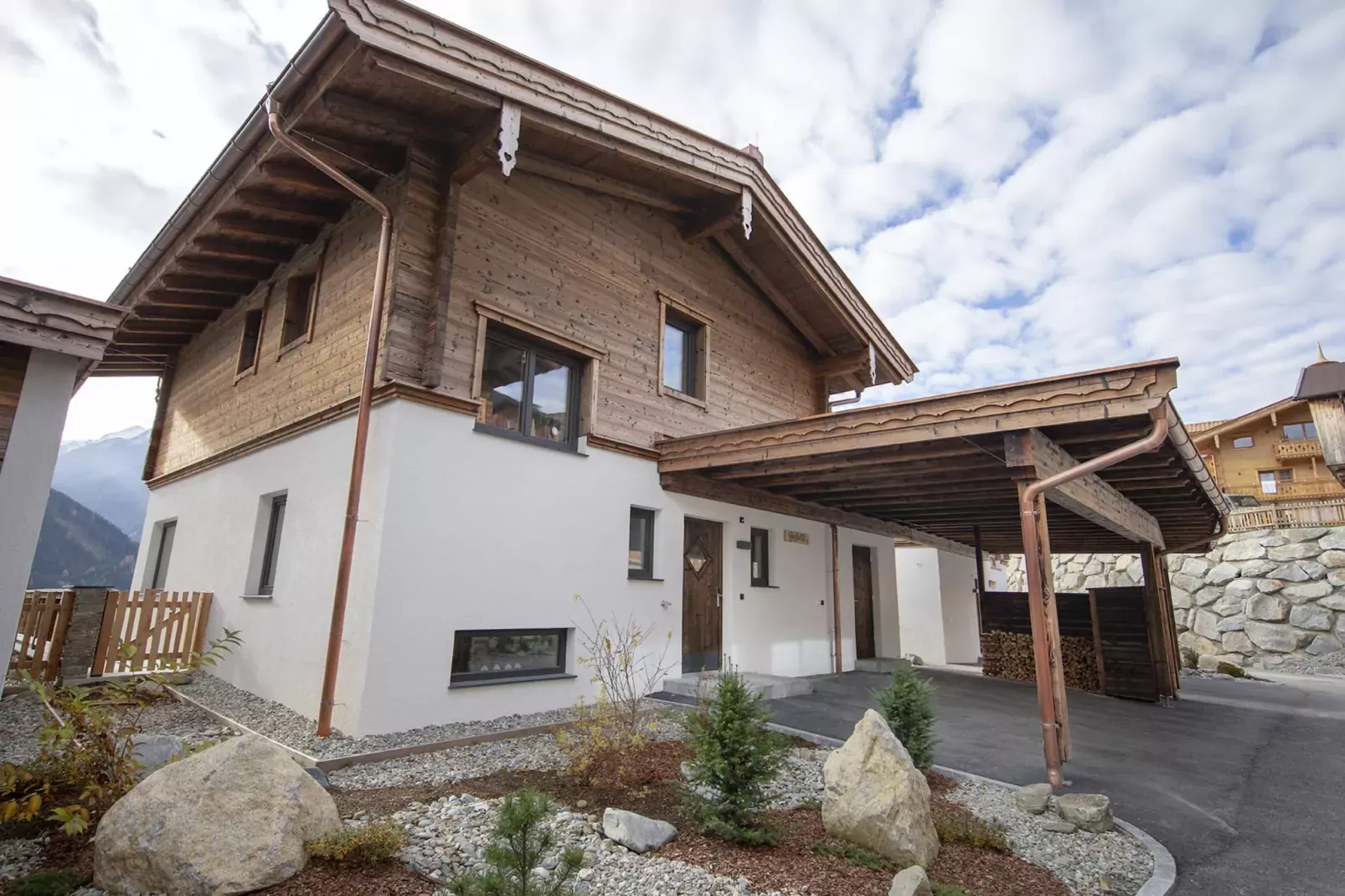 Nationalpark Chalet Glockhaus-Buitenkant zomer