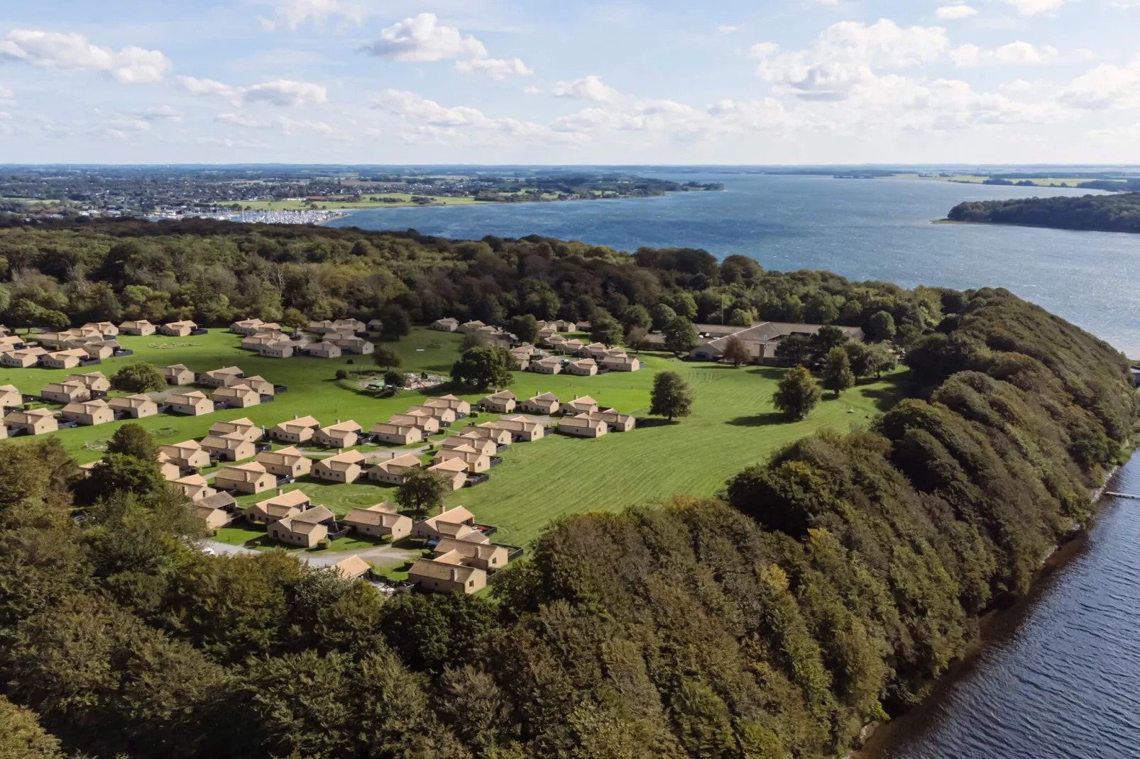 Gezellig vakantiehuis in Middelfart-Buitenlucht