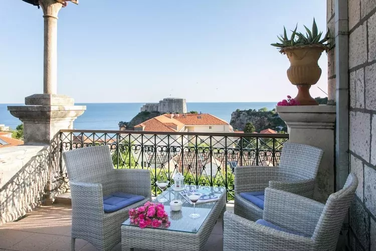 Villa Iveta- Twin Room with Sea View - Martina-Terras