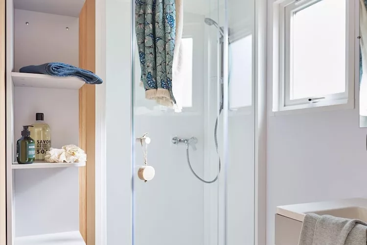 Holiday complex  Golfe du Morbihan Larmor-Baden // Apt 2 pcs 4 pers et 1 bébé 2 salles d'eau REZ DE CHAUSSÉE-Slaapkamer