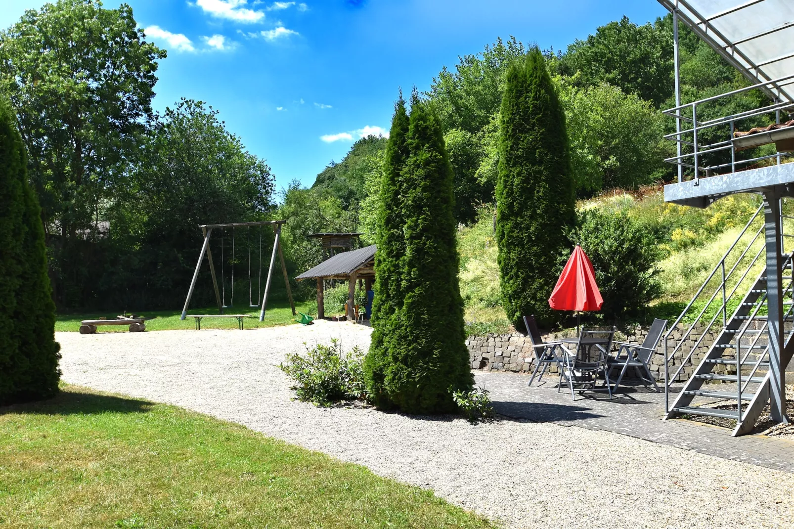 Am Ferienbauernhof - FW 2 und FW 3-Uitzicht zomer